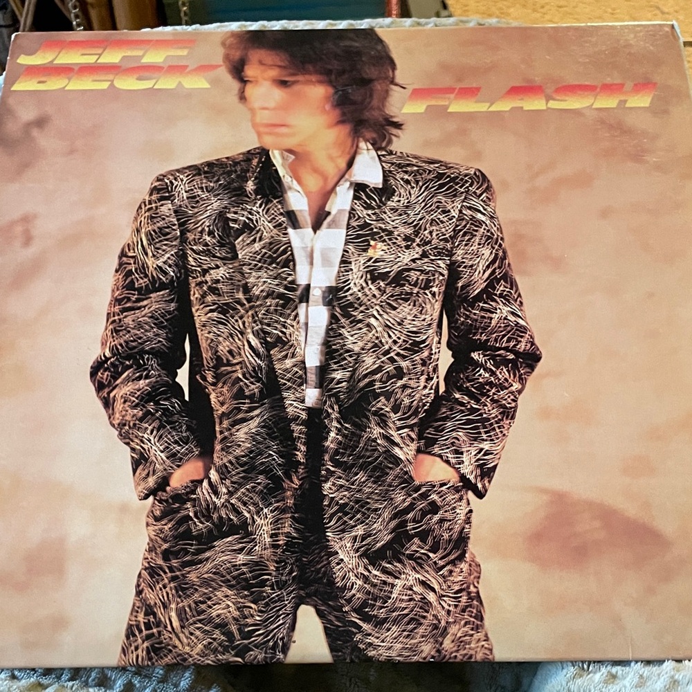 Jeff Beck Flash Vintage vinyl album 1985